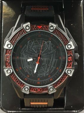 Marvel Spiderman Men's Black & Red Tactical Sport Watch - #149